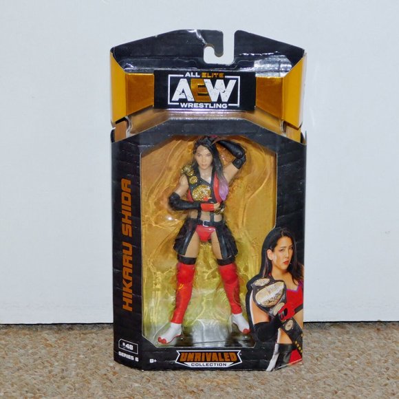 2021 Jazwares AEW Unrivaled Series 6 Hikaru Shida Figure MIB Brand New Wrestling - Picture 1 of 8
